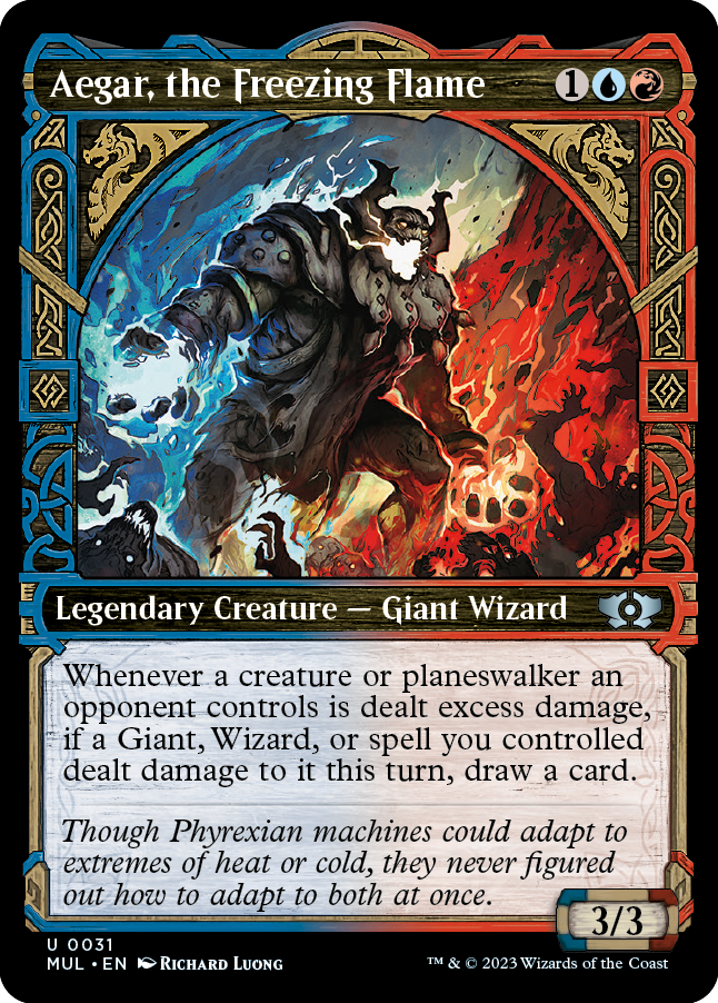 Aegar, the Freezing Flame [Multiverse Legends] - Destination Retro