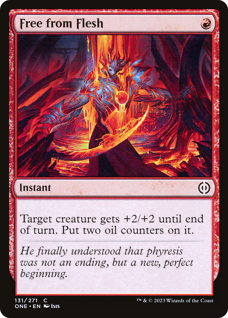 Free from Flesh [Phyrexia: All Will Be One] - Destination Retro