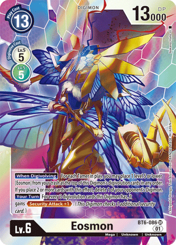 Eosmon [BT6-086] [Double Diamond] - Destination Retro