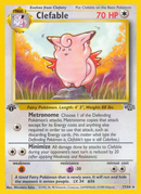 Clefable (17/64) [Jungle 1st Edition] - Destination Retro