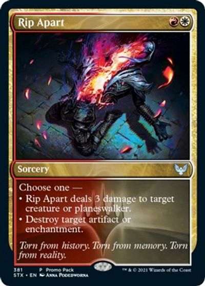 Rip Apart (Promo Pack) [Strixhaven: School of Mages] - Destination Retro