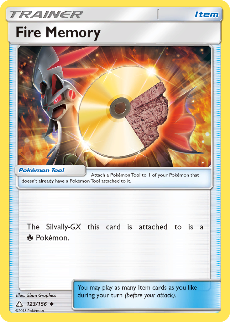 Fire Memory (123/156) [Sun & Moon: Ultra Prism] - Destination Retro