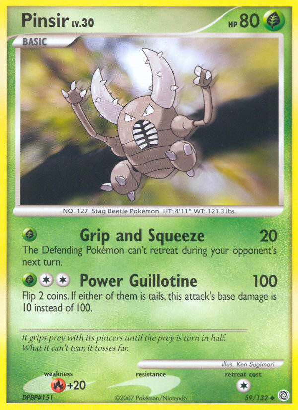 Pinsir (59/132) [Diamond & Pearl: Secret Wonders] - Destination Retro