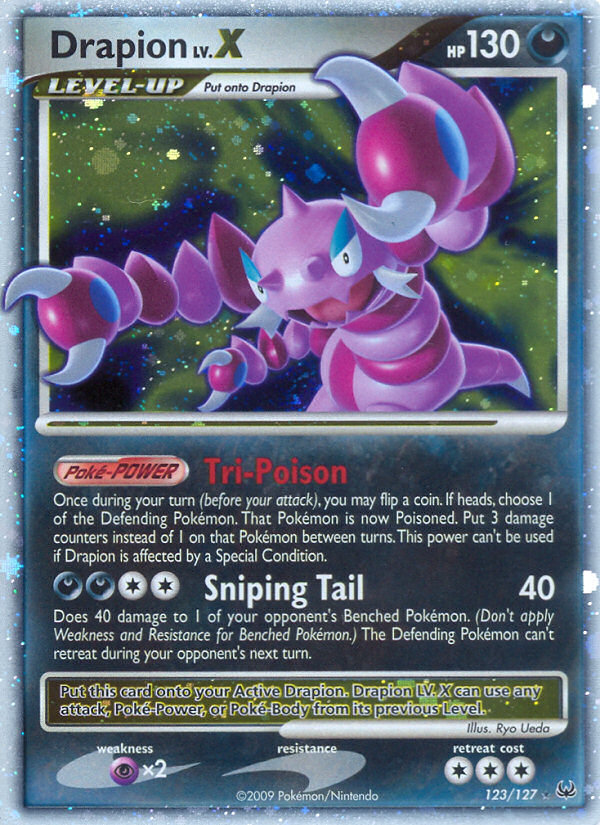 Drapion LV.X (123/127) [Platinum: Base Set] - Destination Retro