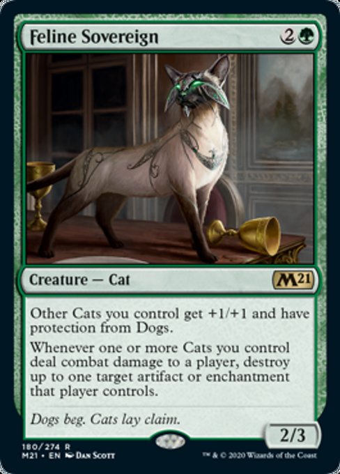 Feline Sovereign [Core Set 2021] - Destination Retro