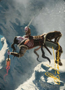Balduvian Berserker Art Card (Gold-Stamped Signature) [Dominaria United Art Series] - Destination Retro