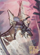 Kitesail Cleric Art Card (Gold-Stamped Signature) [Zendikar Rising Art Series] - Destination Retro