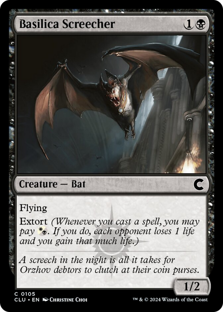 Basilica Screecher [Ravnica: Clue Edition] - Destination Retro