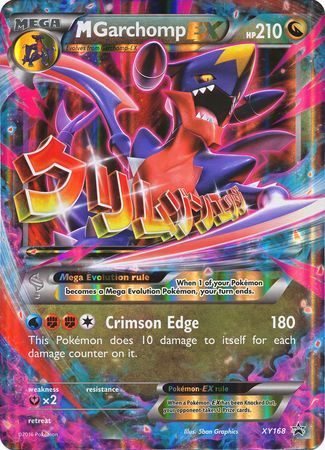 M Garchomp EX (XY168) (Jumbo Card) [XY: Black Star Promos] - Destination Retro