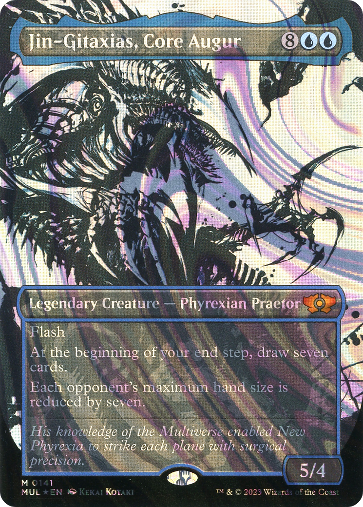 Jin-Gitaxias, Core Augur (Halo Foil) [Multiverse Legends] - Destination Retro