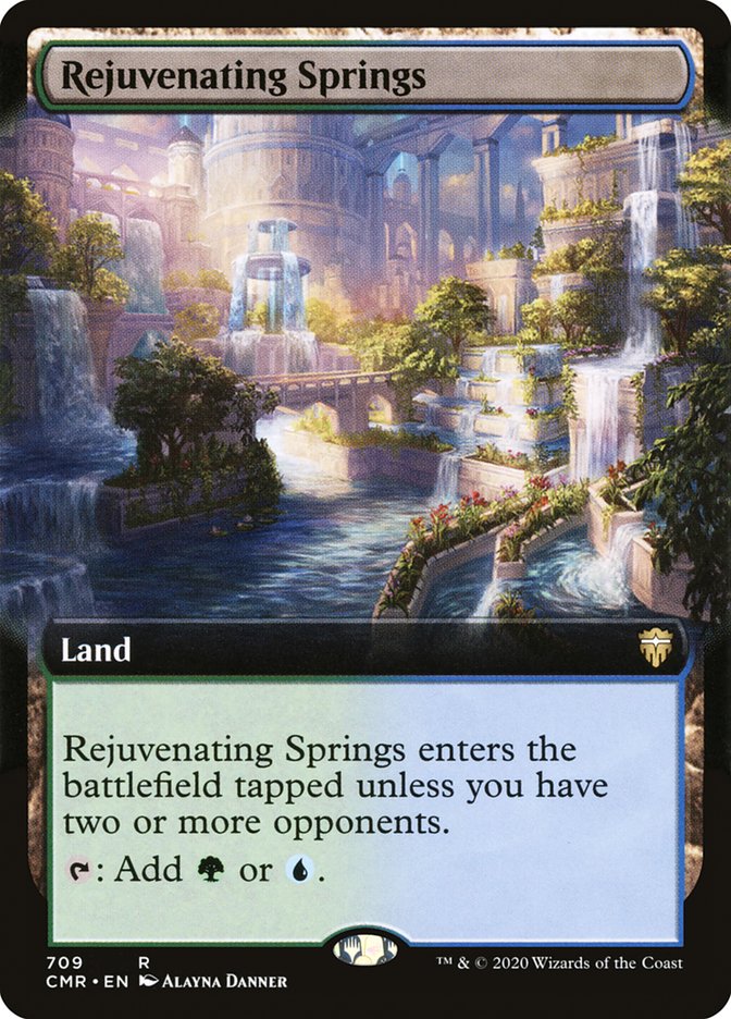 Rejuvenating Springs (Extended) [Commander Legends] - Destination Retro