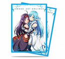 Sword Art Online II Yuuki & Asuna Standard Deck Protector sleeves 65ct - Destination Retro