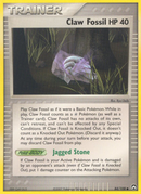 Claw Fossil (84/108) [EX: Power Keepers] - Destination Retro
