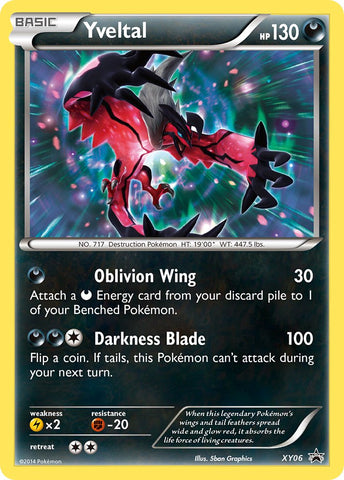 Yveltal (XY06) [XY: Black Star Promos] - Destination Retro