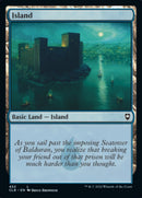 Island (455) [Commander Legends: Battle for Baldur's Gate] - Destination Retro