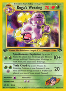 Koga's Weezing (50/132) [Gym Challenge 1st Edition] - Destination Retro