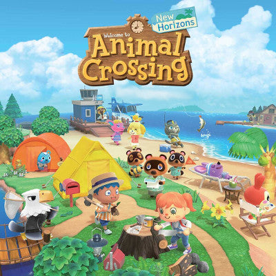 CANVAS PRINT - ANIMAL CROSSING NEW HORIZONS - 12"x12" - Destination Retro