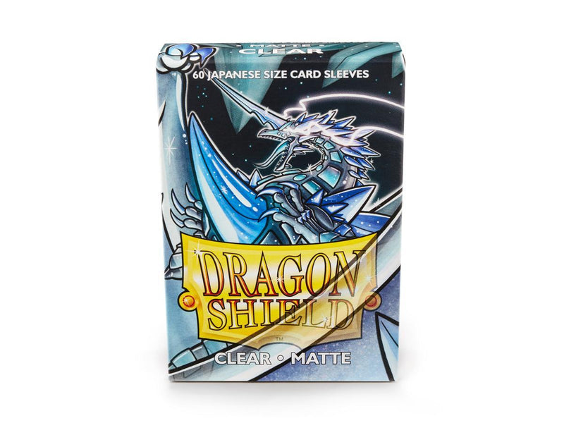 Dragon Shield Matte Sleeve - Clear ‘Kakush’ 60ct - Destination Retro