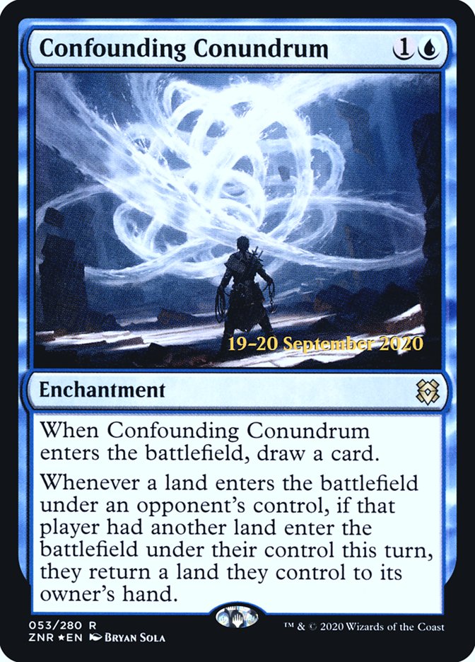 Confounding Conundrum  [Zendikar Rising Prerelease Promos] - Destination Retro
