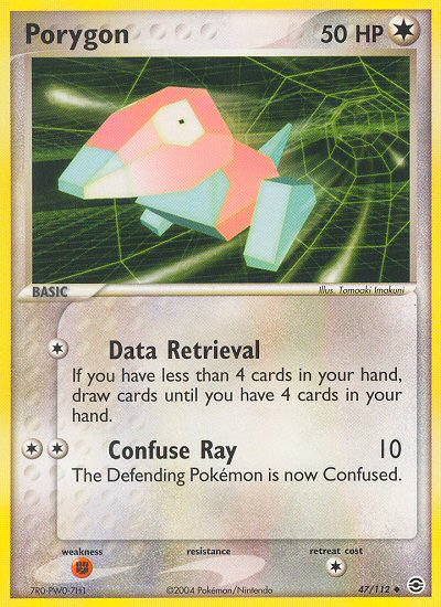 Porygon (47/112) [EX: FireRed & LeafGreen] - Destination Retro
