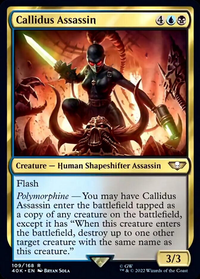Callidus Assassin [Universes Beyond: Warhammer 40,000] - Destination Retro