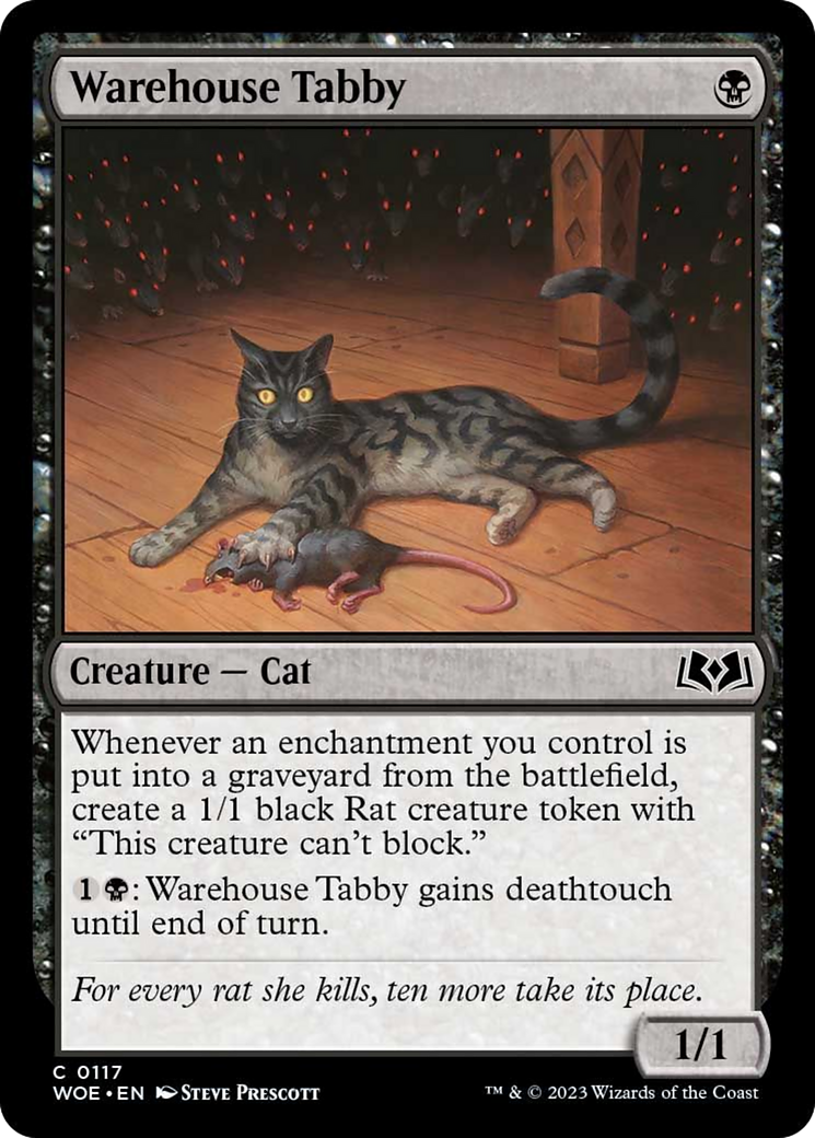 Warehouse Tabby [Wilds of Eldraine] - Destination Retro