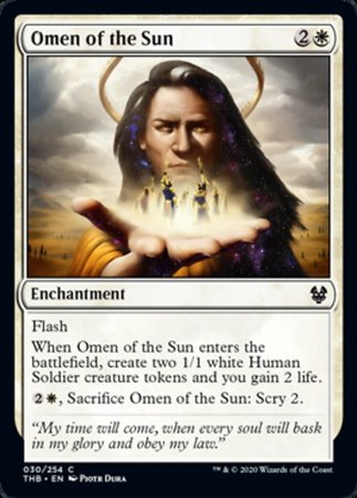 Omen of the Sun [Theros Beyond Death] - Destination Retro