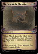 March from the Black Gate [The Lord of the Rings: Tales of Middle-Earth Showcase Scrolls] - Destination Retro