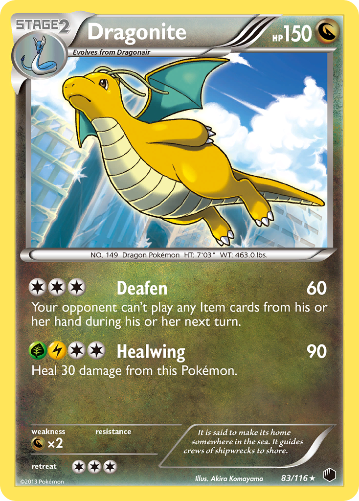 Dragonite (83/116) [Black & White: Plasma Freeze] - Destination Retro