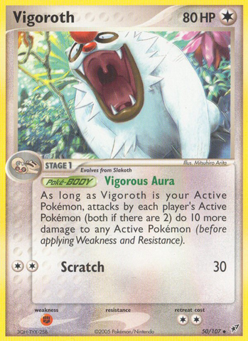 Vigoroth (50/107) [EX: Deoxys] - Destination Retro