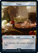 Food (10) // Human Soldier (01) Double-Sided Token [The Lord of the Rings: Tales of Middle-Earth Tokens] - Destination Retro