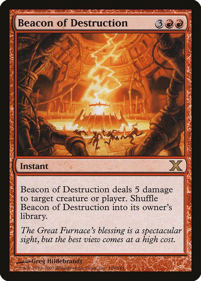 Beacon of Destruction [Tenth Edition] - Destination Retro