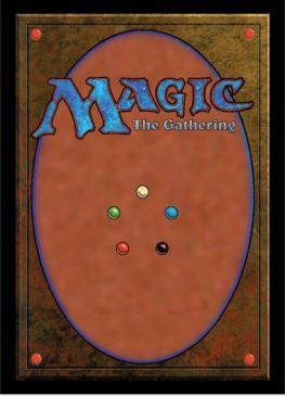 Classic Card Back Standard Deck Protector sleeves 100ct for Magic - Destination Retro