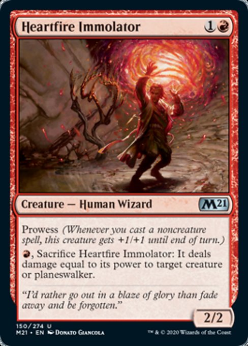 Heartfire Immolator [Core Set 2021] - Destination Retro