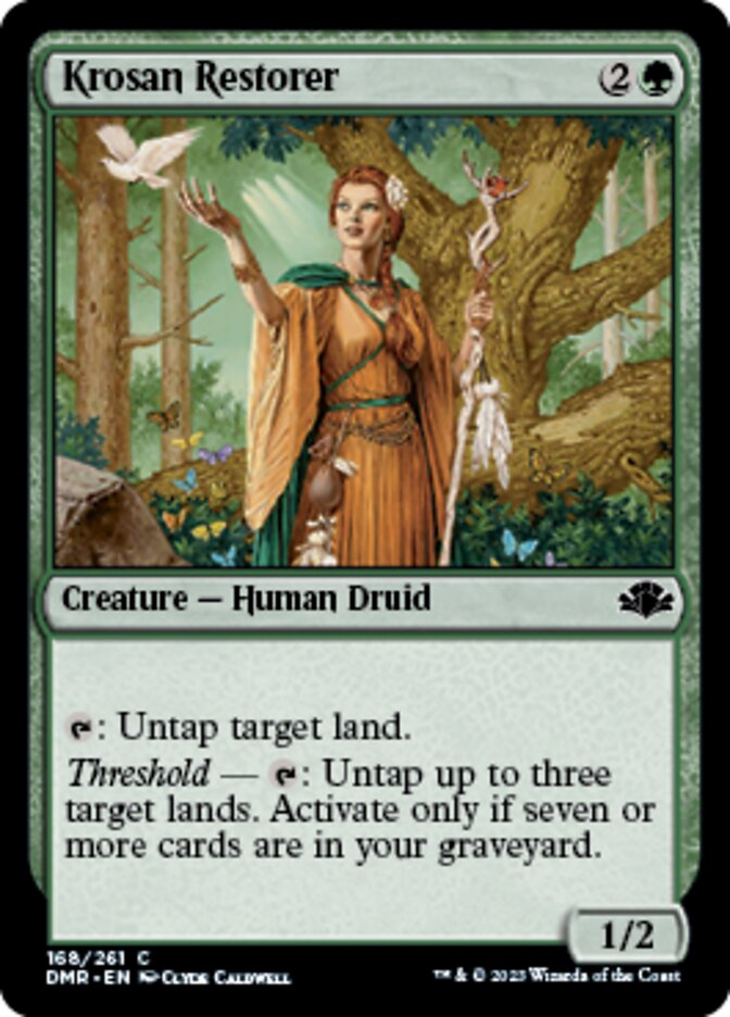 Krosan Restorer [Dominaria Remastered] - Destination Retro