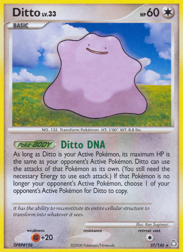 Ditto (27/146) [Diamond & Pearl: Legends Awakened] - Destination Retro