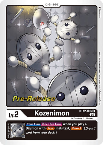 Kozenimon [BT12-005] [Across Time Pre-Release Cards] - Destination Retro