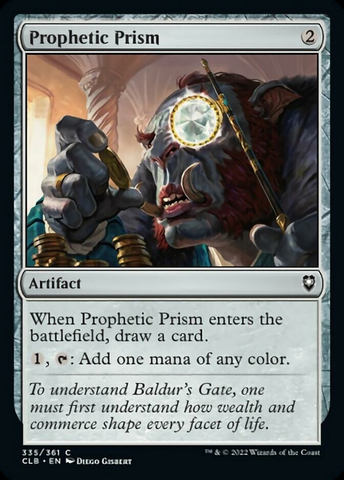 Prophetic Prism [Commander Legends: Battle for Baldur's Gate] - Destination Retro