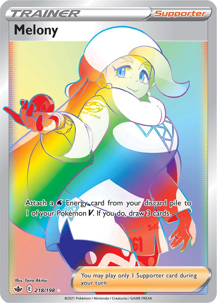 Melony (218/198) [Sword & Shield: Chilling Reign] - Destination Retro