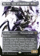 Ria Ivor, Bane of Bladehold (Borderless Ichor) [Phyrexia: All Will Be One] - Destination Retro