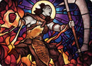 Garna, Bloodfist of Keld Art Card [Dominaria United Art Series] - Destination Retro