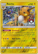 Raichu (41/147) (League Promo 1st Place) [Sun & Moon: Burning Shadows] - Destination Retro