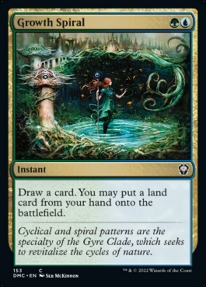 Growth Spiral [Dominaria United Commander] - Destination Retro