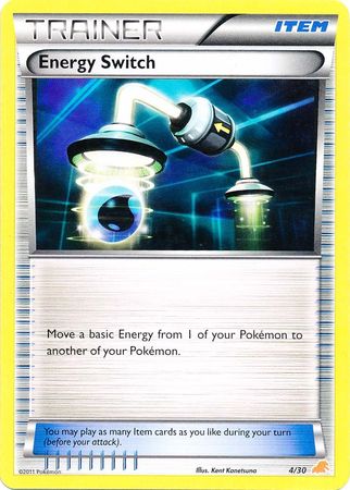 Energy Switch (4/30) [Black & White: Trainer Kit] - Destination Retro