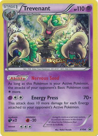 Trevenant (Staff) (XY94) [XY: Black Star Promos] - Destination Retro