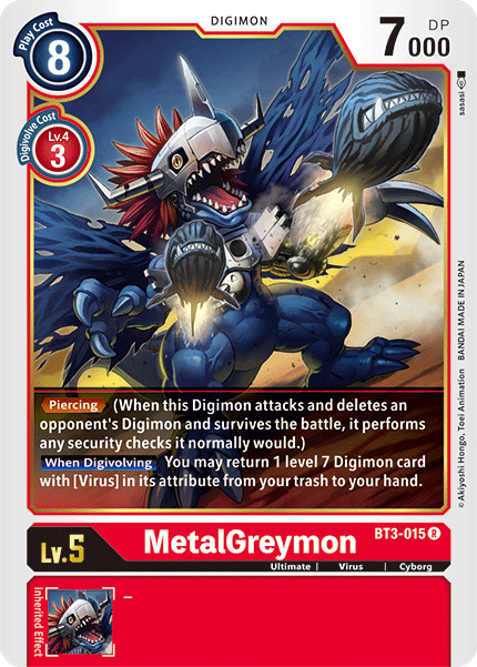 MetalGreymon [BT3-015] [Release Special Booster Ver.1.5] - Destination Retro