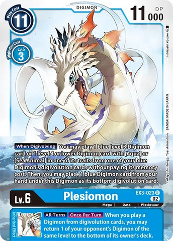 Plesiomon [EX3-023] [Revision Pack Cards] - Destination Retro