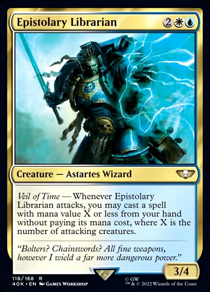 Epistolary Librarian [Universes Beyond: Warhammer 40,000] - Destination Retro