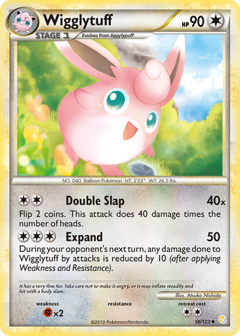 Wigglytuff (56/123) [HeartGold & SoulSilver: Base Set] - Destination Retro