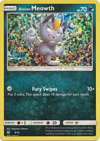Alolan Meowth (8/12) [McDonald's Promos: 2017 Collection] - Destination Retro